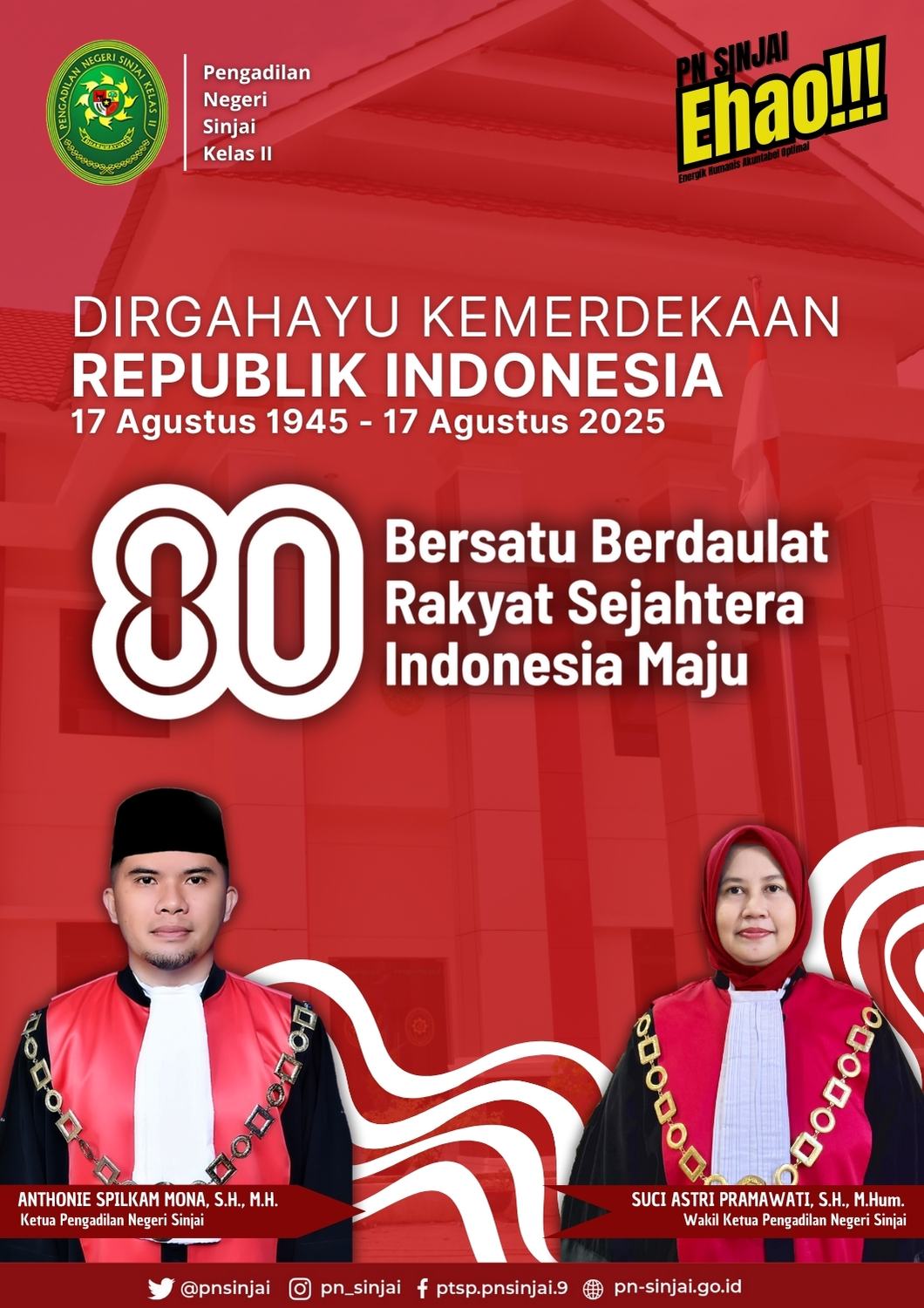 Merah minimalis foto gladient ucapan HUT RI 17 Agustus flyer.jpg