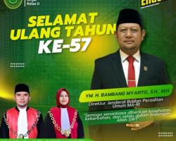 HUT YM. H. BAMBANG MYANTO, S.H., M.H.