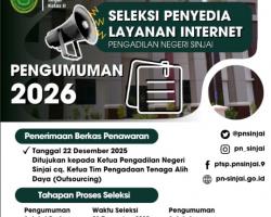 SELEKSI PENYEDIA LAYANAN INTERNET TA 2026