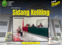 Pelaksanaan Sidang Keliling Pengadilan Negeri Sinjai 2026 di Sinjai Timur