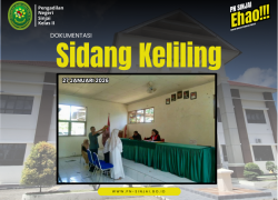 Pengadilan Negeri Sinjai Kembali Gelar Sidang Keliling 2026 di Sinjai Selatan