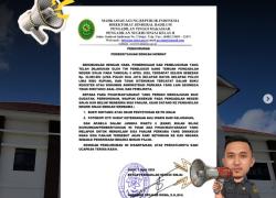 Pengumuman Sisa Panjar